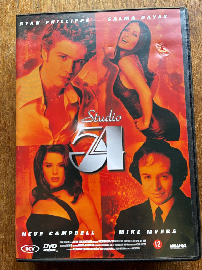 Studio 54 DVD, Cd's en Dvd's, Vanaf 12 jaar, Ophalen of Verzenden, Zo goed als nieuw