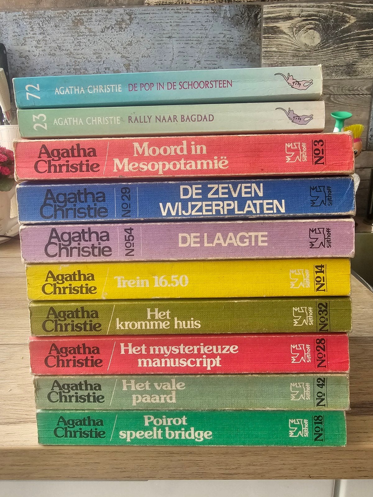 Agatha Christie boeken serie - Zeer nette staat!, Boeken, Ophalen of Verzenden, Zo goed als nieuw, Agatha Christie