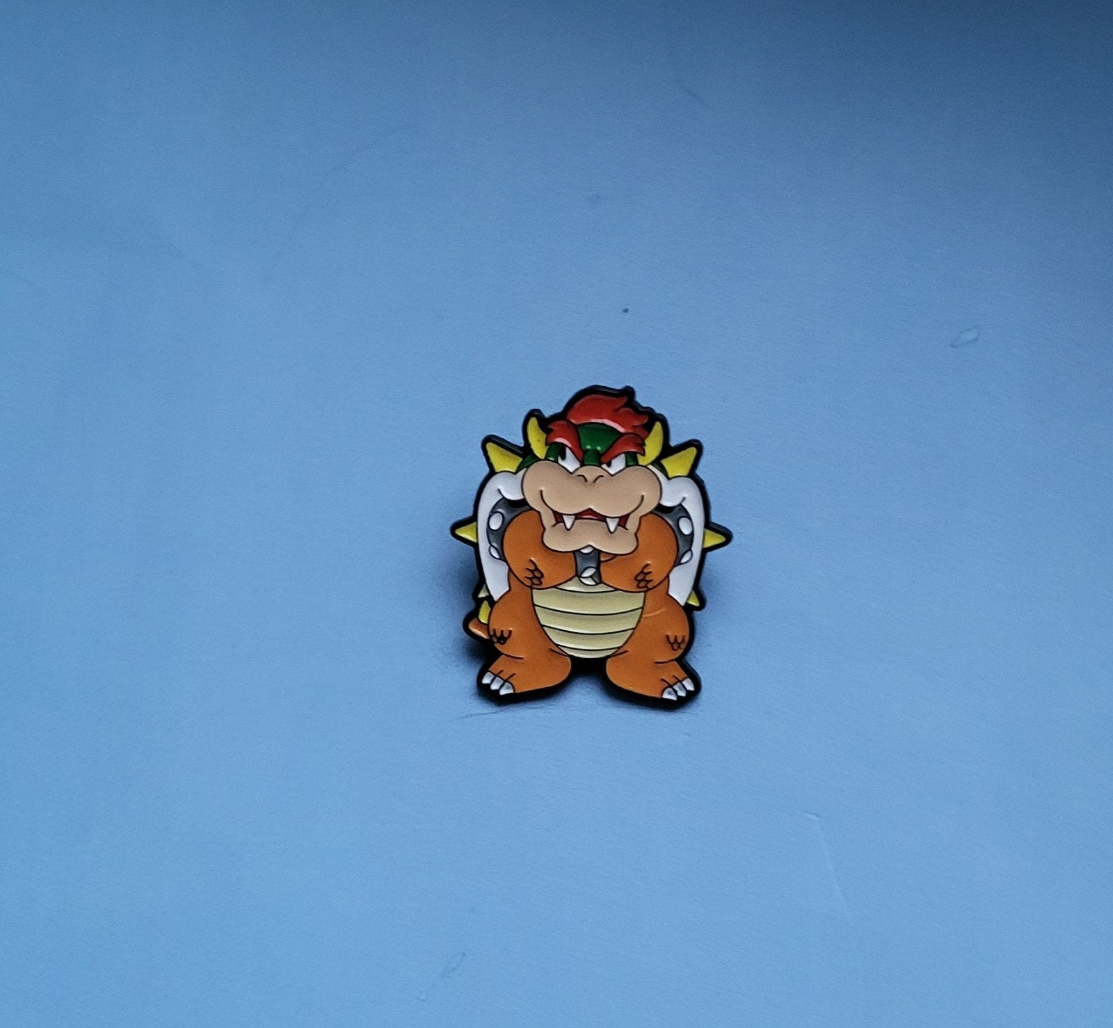 Super Mario Bowser Broche - Unieke Gaming Pin, Overige materialen, Overige kleuren, Minder dan 4 cm, Nieuw