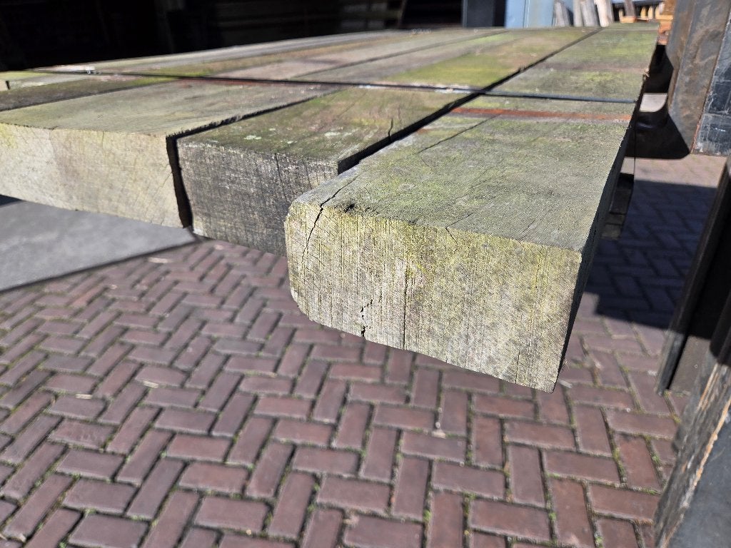 Hardhouten balken 8.0x15.0 cm / Extra goedkoop - nr: HB220, Tuin en Terras, Ophalen, 180 tot 250 cm, Balken, Hardhout