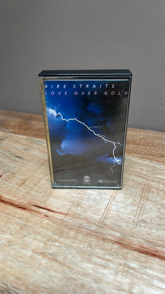 Dire Straits - Love Over Gold Cassettebandje, Cd's en Dvd's, Cassettebandjes, Gebruikt, Origineel, Rock en Metal, 1 bandje, Ophalen of Verzenden
