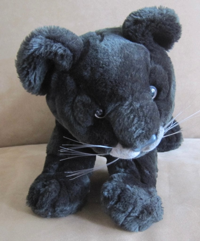 grote knuffel van een zwarte panter, Overige merken, Overige karakters, Overige typen, Zwart