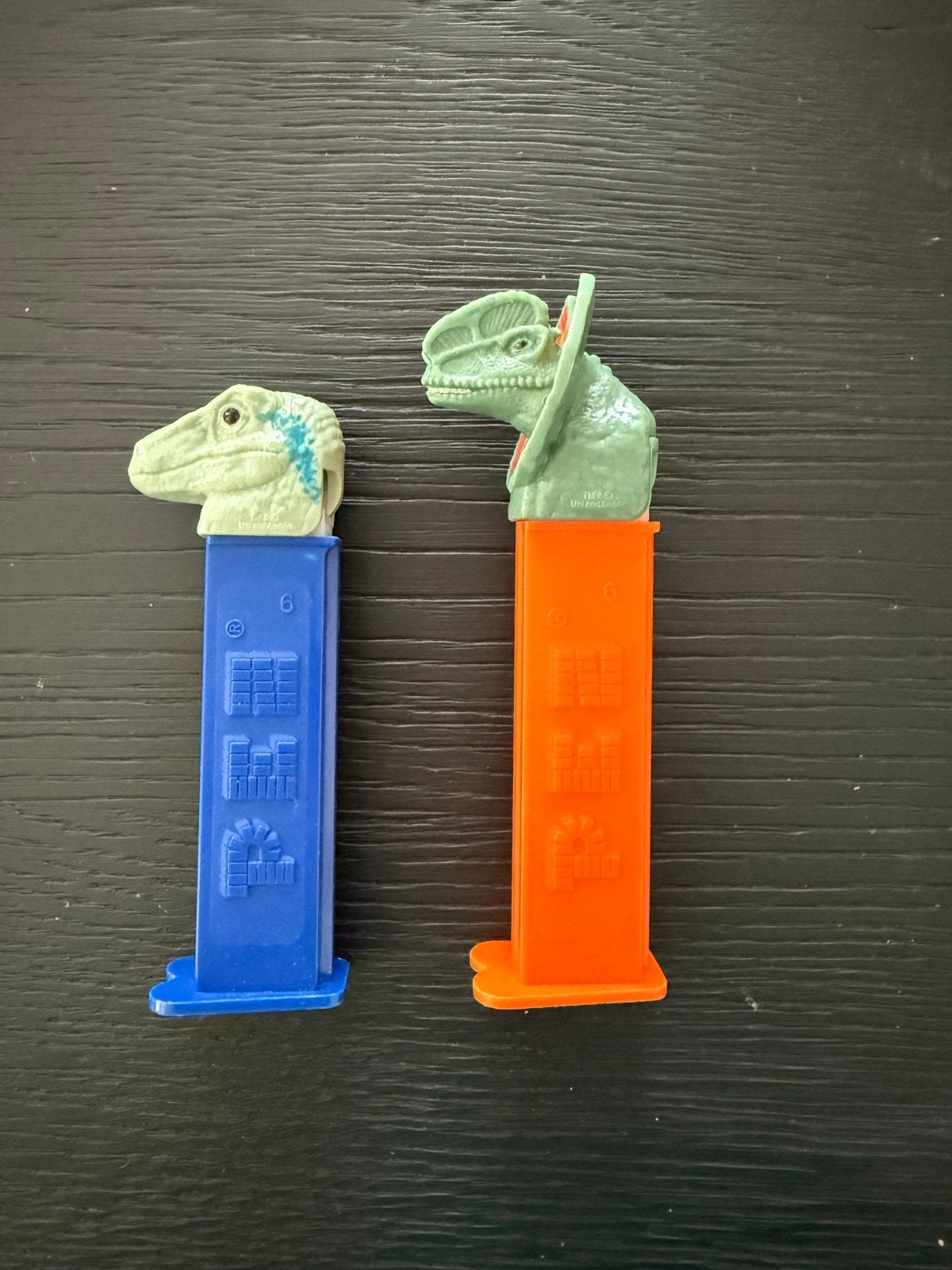 Pez dispensers - Jurassic Park dinosauriërs, Ophalen of Verzenden, Gebruikt