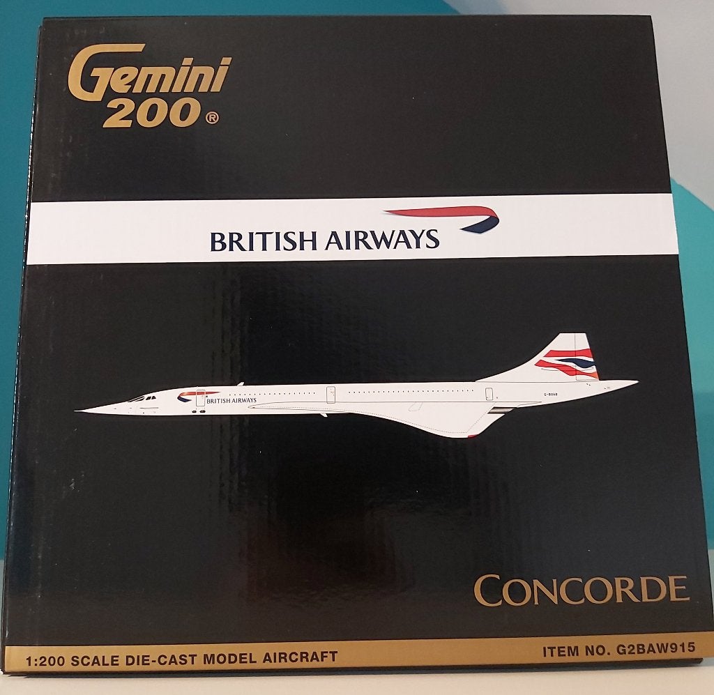 GeminiJets200 British Airways Aerospatiale Concorde G2BAW915, Ophalen of Verzenden, Nieuw, Schaalmodel