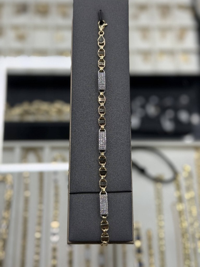 14 Karaat Goud - Kingsley Armband - Nieuw - 12.03 Gram, Ophalen of Verzenden, Nieuw, Goud, Goud