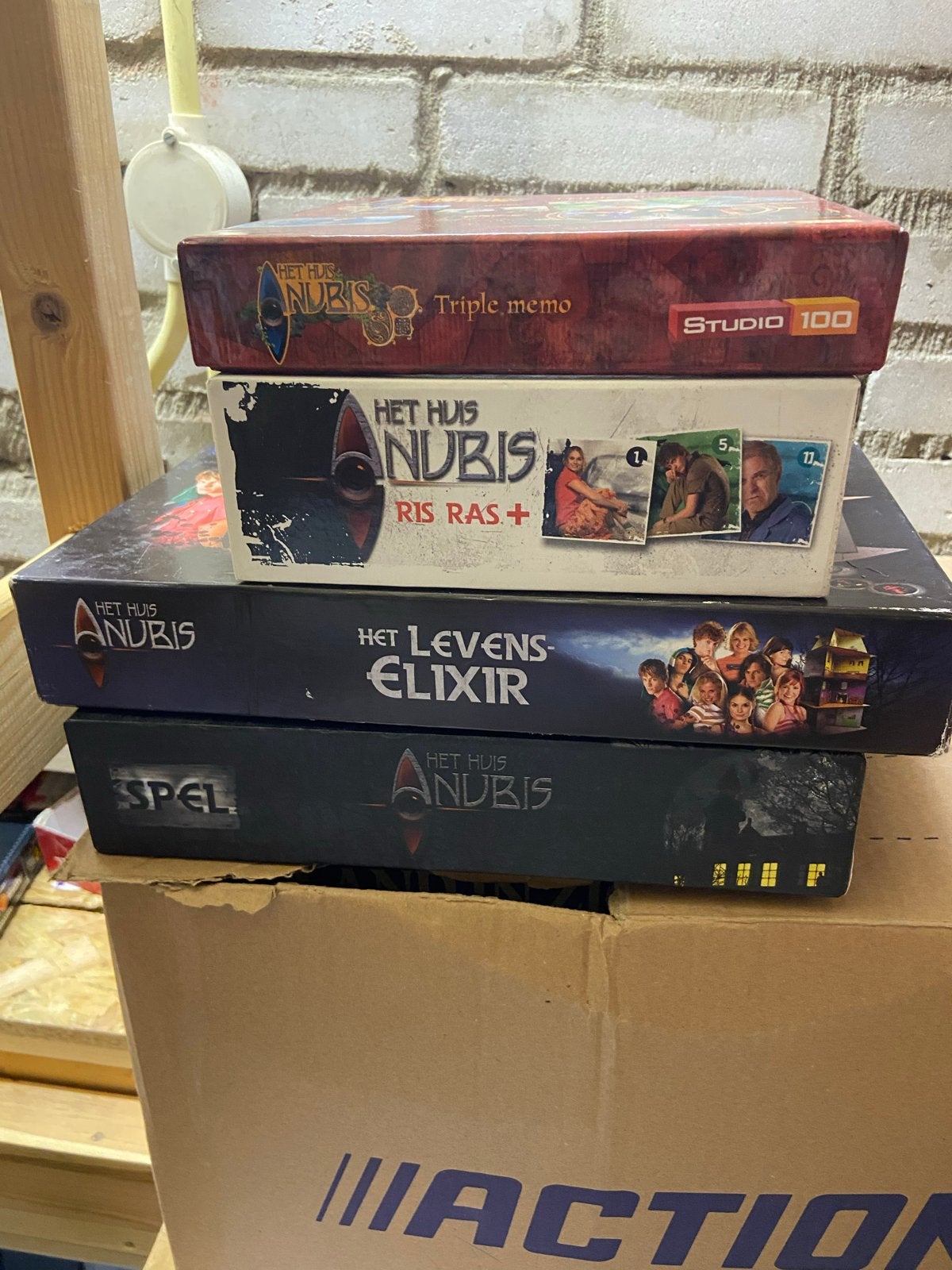 Het Huis Anubis Bordspellen - Diverse Edities, Een of twee spelers, Ophalen of Verzenden, Gebruikt