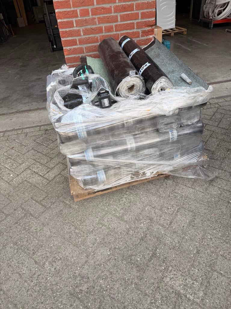 Dakleer rollen en toebehoren - Nieuw, Overige materialen, Zwart, Nieuw, Ophalen of Verzenden