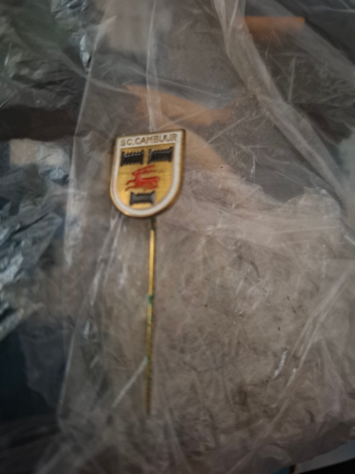 Speldje SC Cambuur, Ophalen of Verzenden, Zo goed als nieuw, Sport, Speldje of Pin