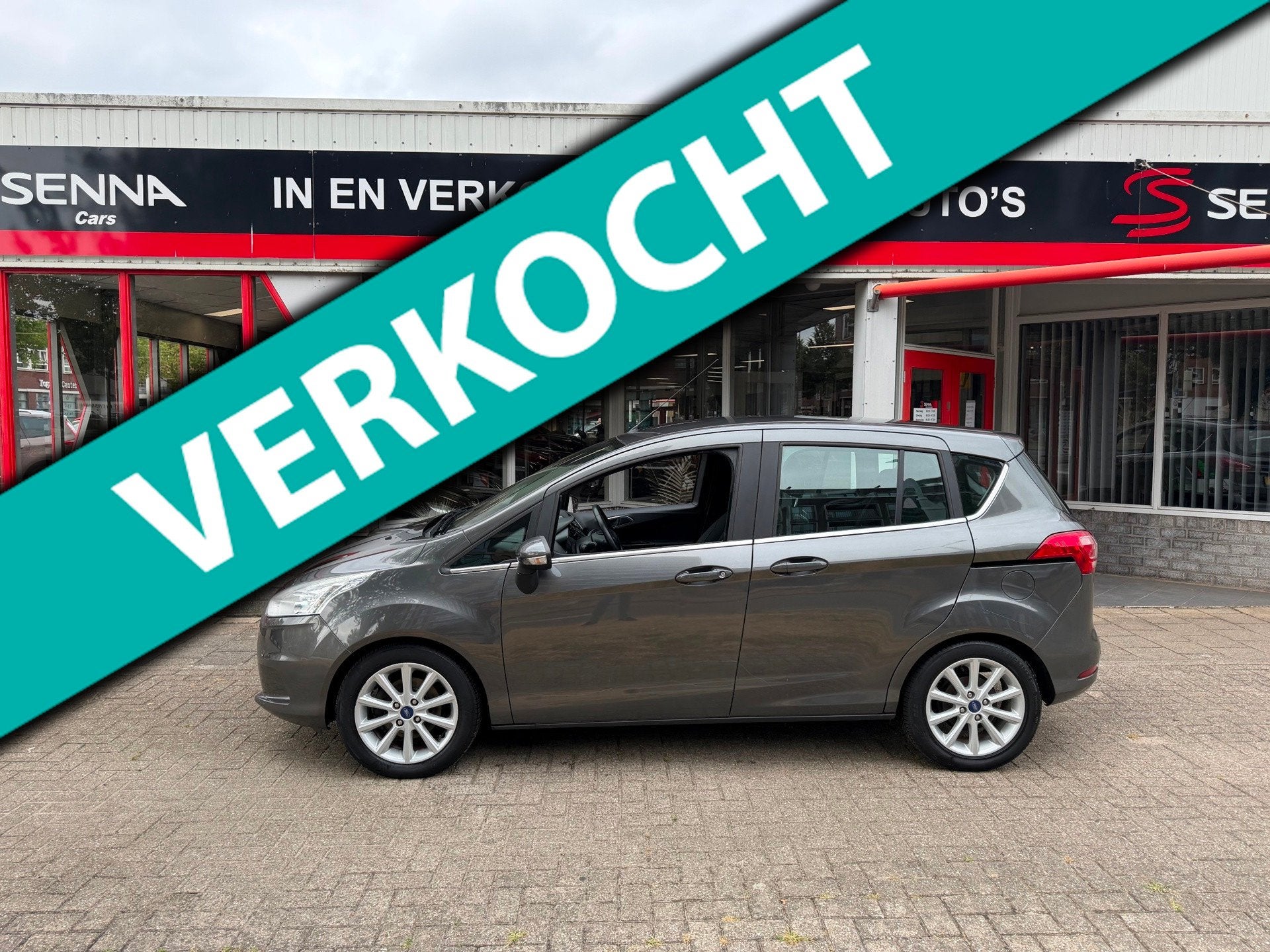 Ford B-Max 1.6 TI-VCT Titanium - Automaat - 2015 - 86 Dkm NA, Auto's, Ford, Gebruikt, 4 cilinders, B-Max, Origineel Nederlands