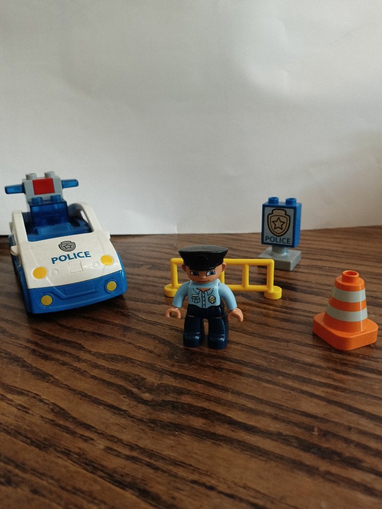Duplo set, verkeersagent, Kinderen en Baby's, Ophalen of Verzenden, Gebruikt, Compleet, Duplo