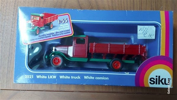 Siku 2521 Oldtimer - rood, Ophalen of Verzenden, Zo goed als nieuw, Bus of Vrachtwagen, SIKU