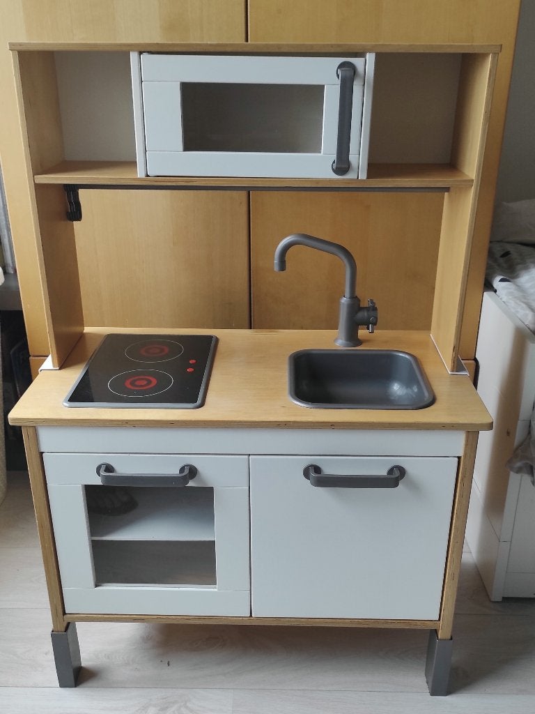 Ikea Duktig Keukentje + Speelgoedapparaten + Accessoires, Ophalen, Gebruikt, Speelkeuken