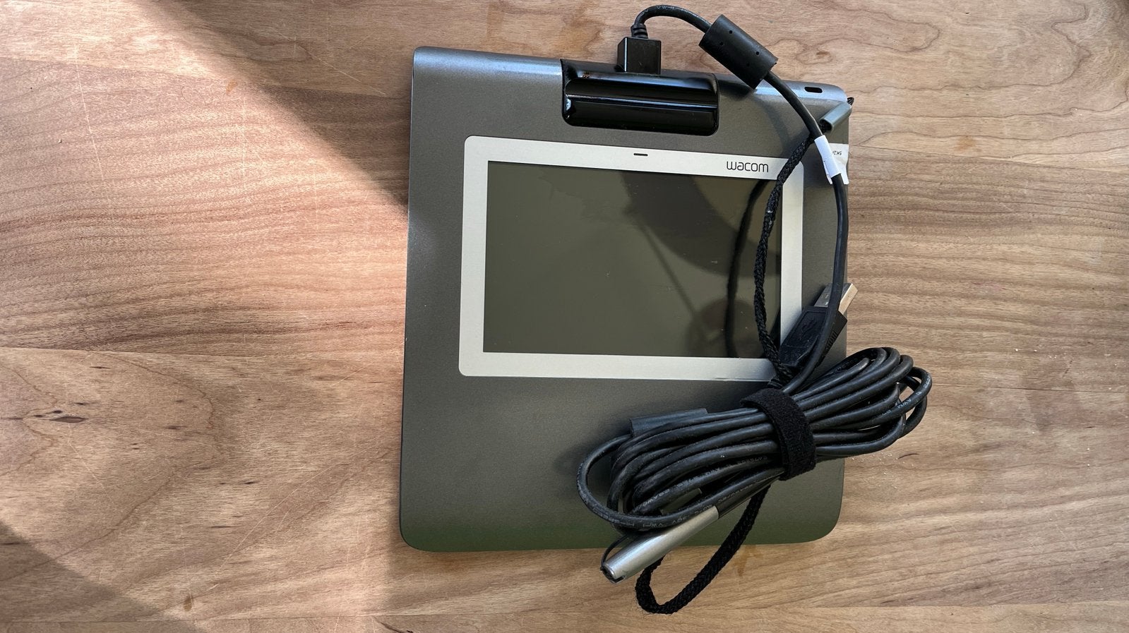 Te koop: wacom teken tablet (signature pad) STU-530, Computers en Software, Ophalen of Verzenden, Zo goed als nieuw, Bedraad