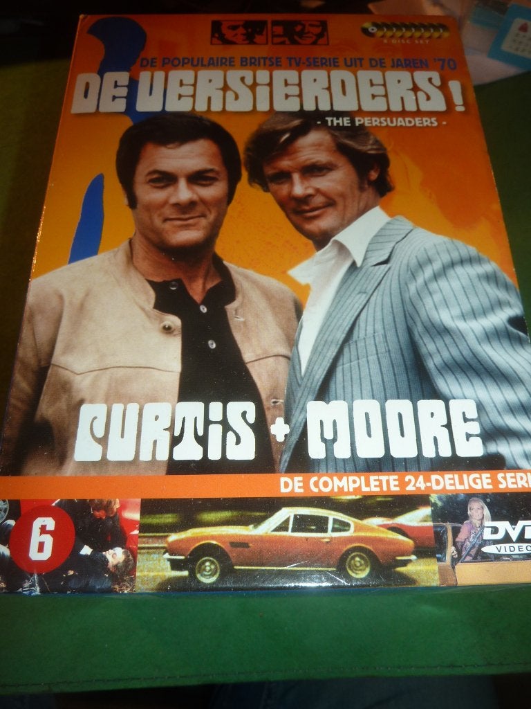 De versierders Complete 24-delige serie Roger Moore & Curtis, Alle leeftijden, Verzenden, Zo goed als nieuw, Overige genres