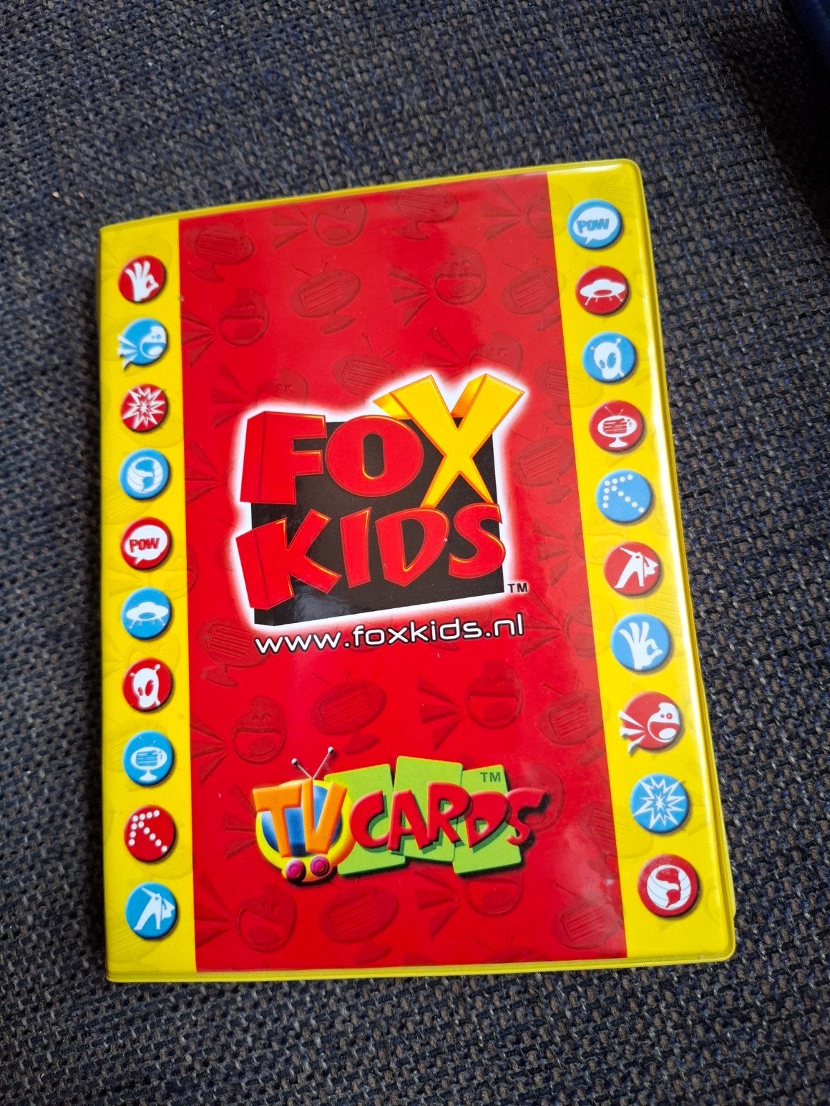 verzamelmap met fox kids tv cards, Super de Boer, Ophalen of Verzenden