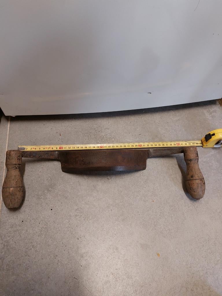 Haalmes rond ontbasten boomschors mast maken, Antiek en Kunst, Antiek | Gereedschap en Instrumenten, Ophalen of Verzenden