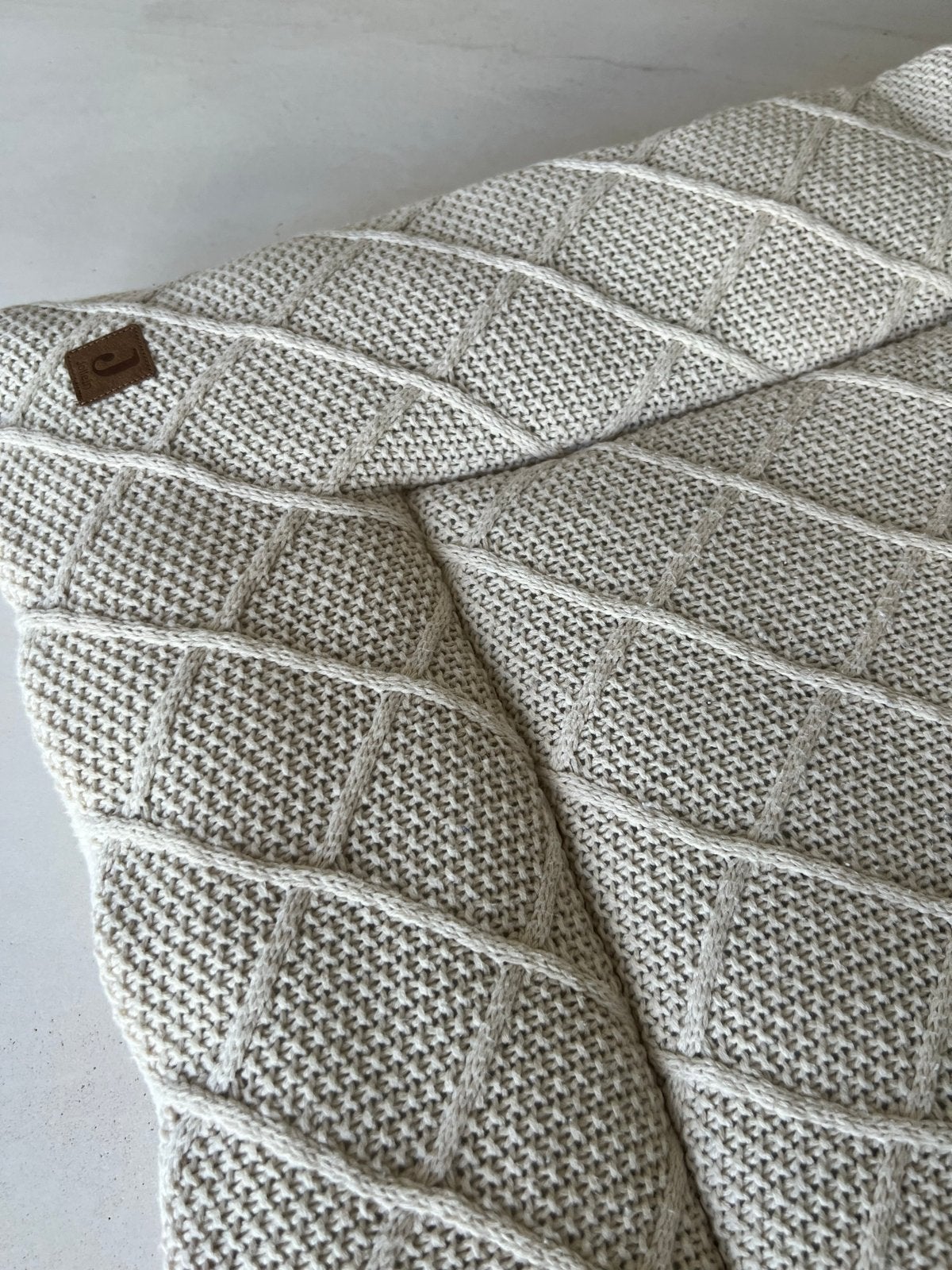 Ongebruikt Jollein Check Knit boxkleed 75x95 cm, Ophalen of Verzenden, Nieuw