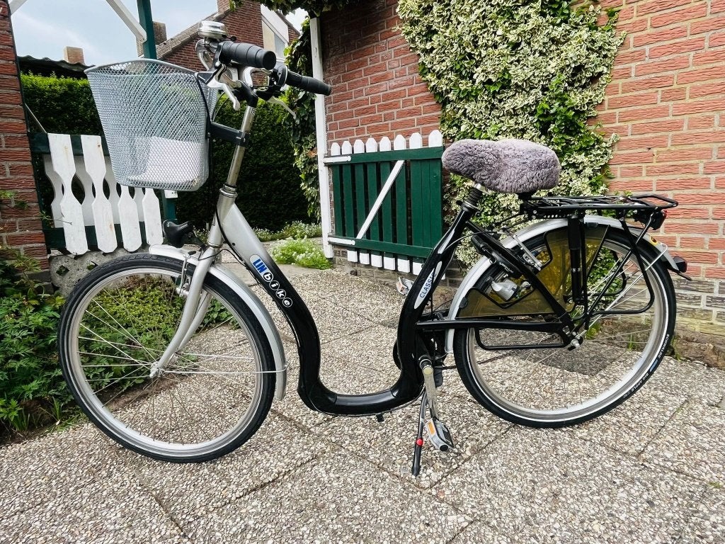 Linbike Classic damesfiets - extra lage instap, Gebruikt, Velgrem, (Extra) lage instap, 56 cm of meer