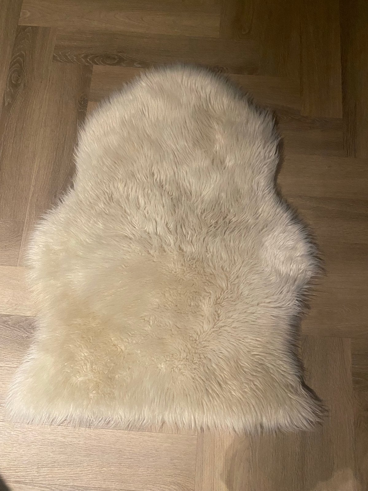 Schapenvacht 90 x 65cm, Ophalen of Verzenden, Zo goed als nieuw