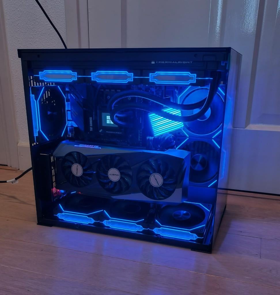 Krachtige gaming pc - Ryzen 7 -  RTX 3070 ti, Ophalen, Zelf gebouwde pc, Zo goed als nieuw, AMD Ryzen 7