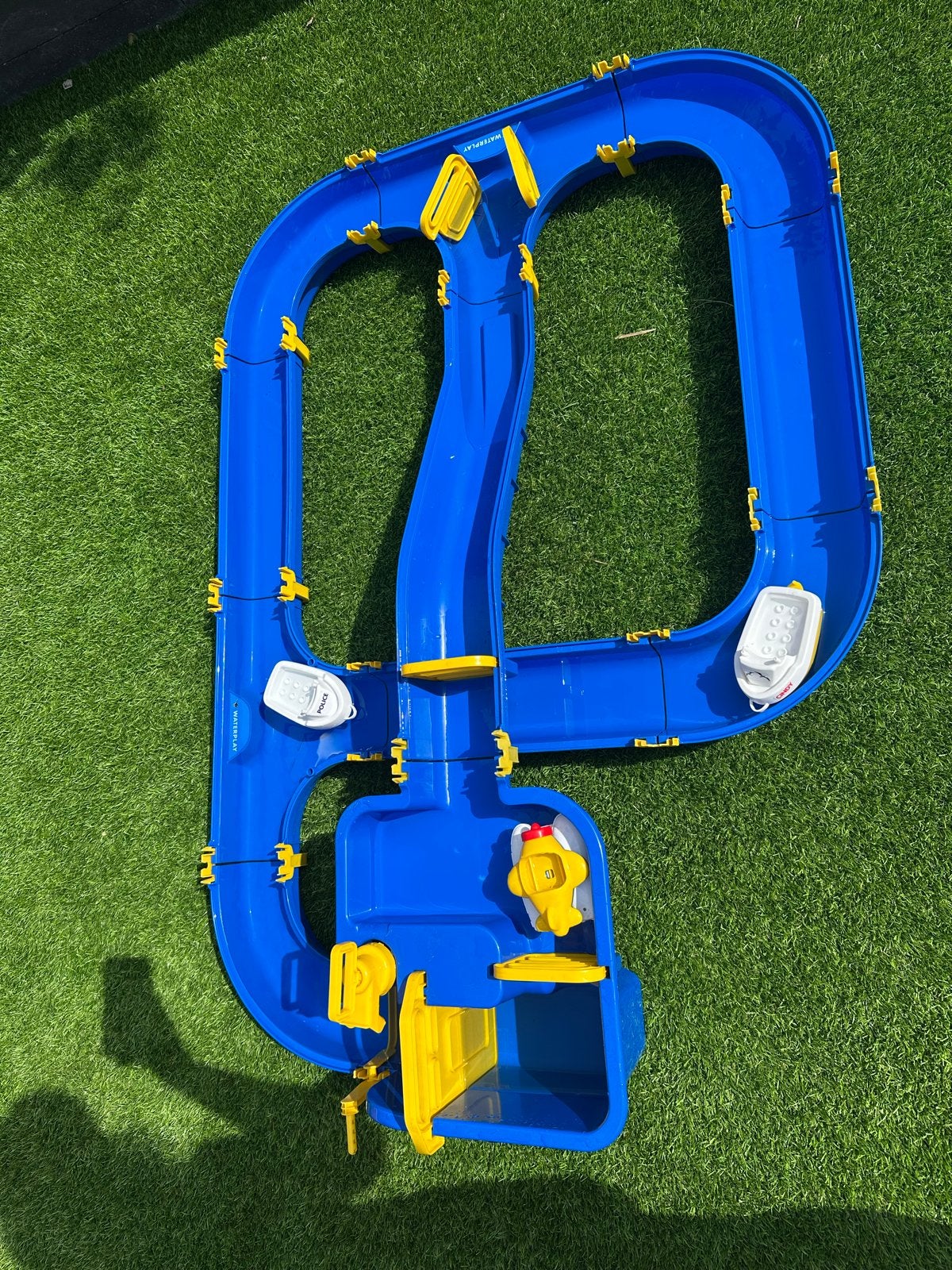 AquaPlay Waterbaan met boten en waterrad, Ophalen, Gebruikt