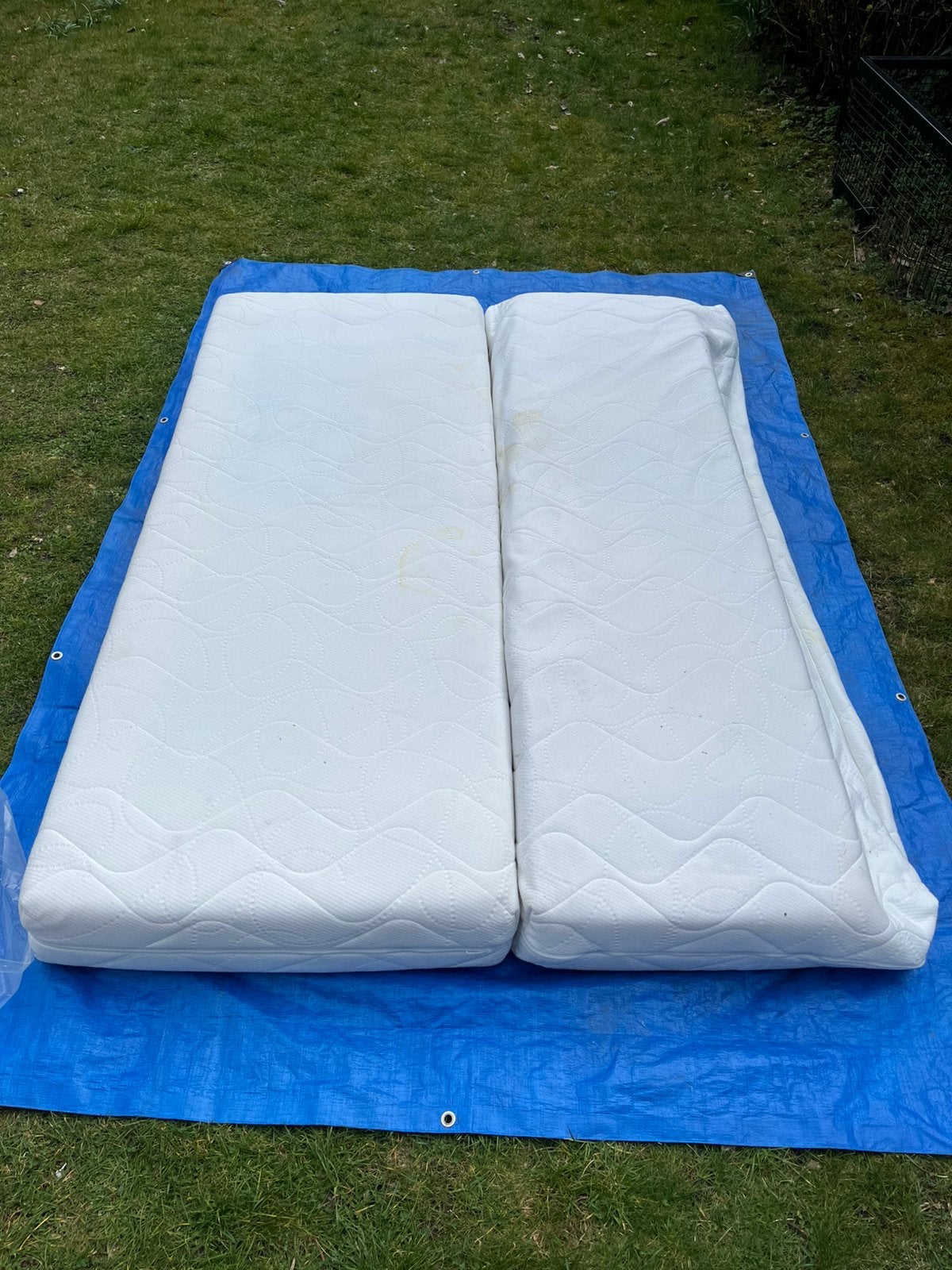 Matrassen 2,00x1,34x0,18m op maat voor Caravan, Caravans en Kamperen, Ophalen of Verzenden, Zo goed als nieuw