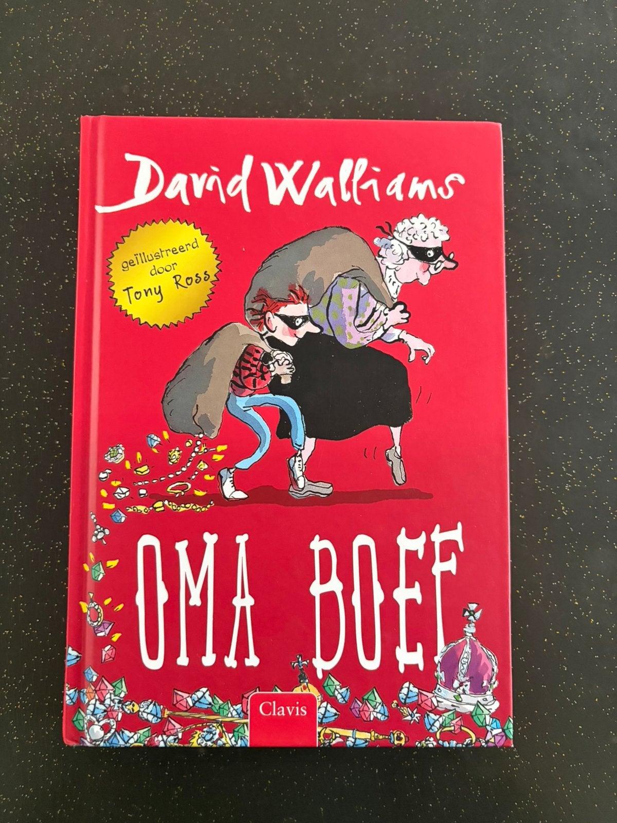 David Walliams - Oma boef, Ophalen, Fictie algemeen, Zo goed als nieuw, David Walliams