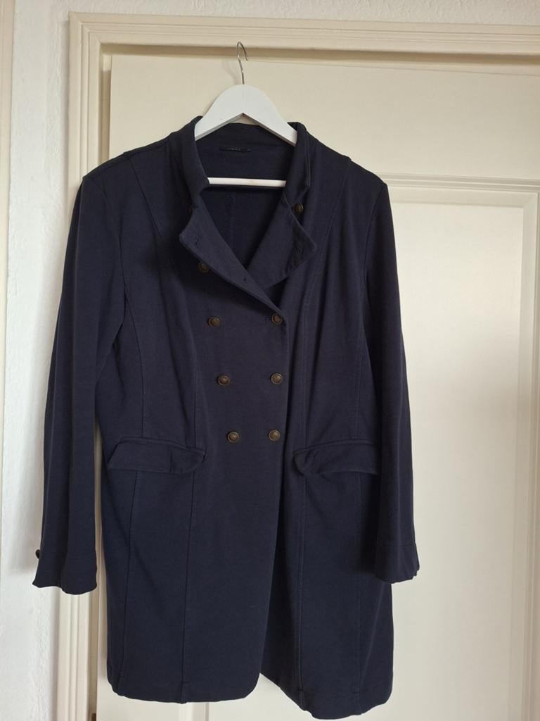Purdey diep donkerblauw jasje van sweater stof, maat XL, Blauw, Maat 46/48 (XL) of groter, Ophalen of Verzenden, Purdey