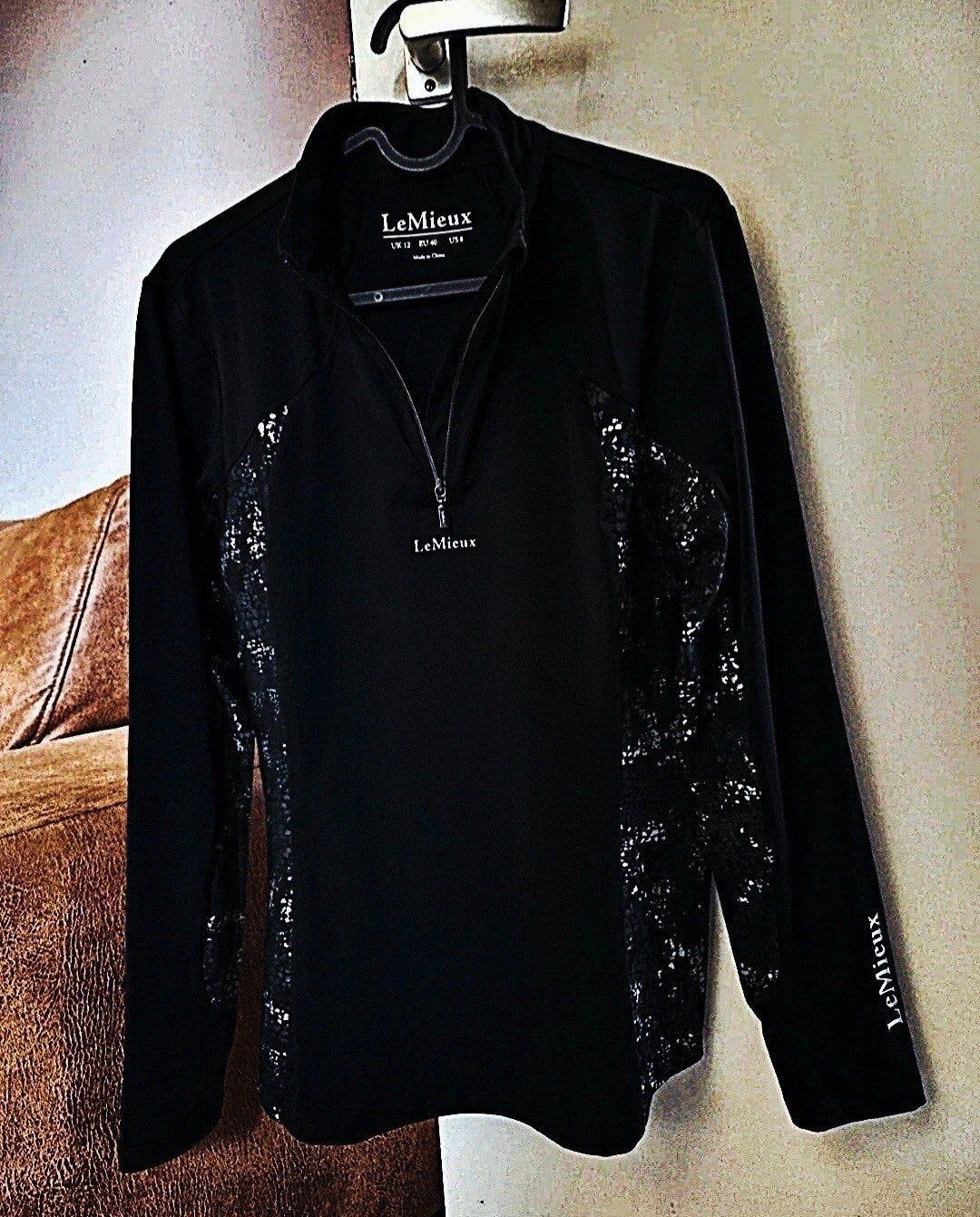 NIEUW LeMieux Paardrijshirt met lange mouwen / longsleeve 40, Dieren en Toebehoren, Ritssluiting, Overige merken, Nieuw, Ophalen of Verzenden