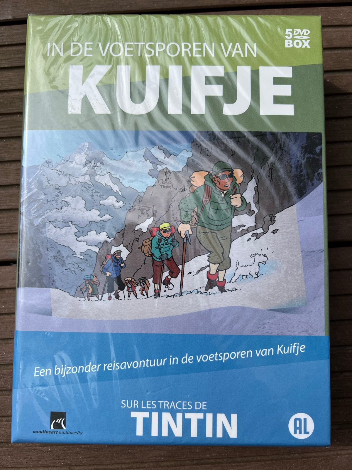 Kuifje DVD Box - Frans gesproken, NL ondertiteld, nieuw, Europees, Tekenfilm, Alle leeftijden, Nederlands