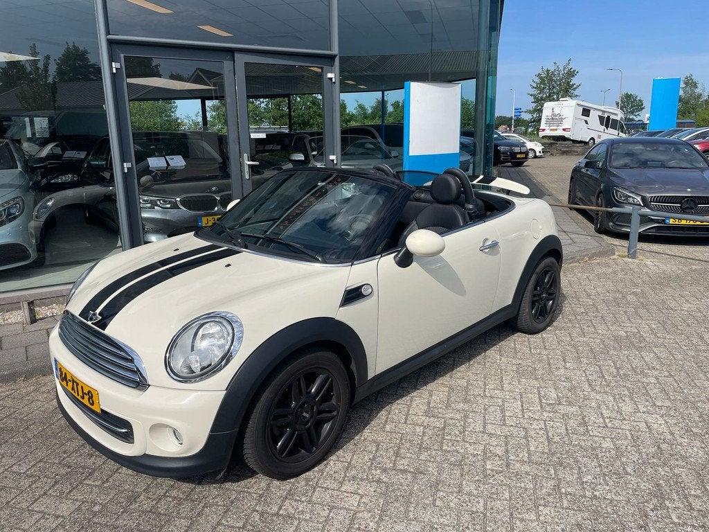 Mini Cabrio Roadster 1.6 Cooper Salt, Auto's, Mini, Voorwielaandrijving, Euro 5, Gebruikt, Zwart