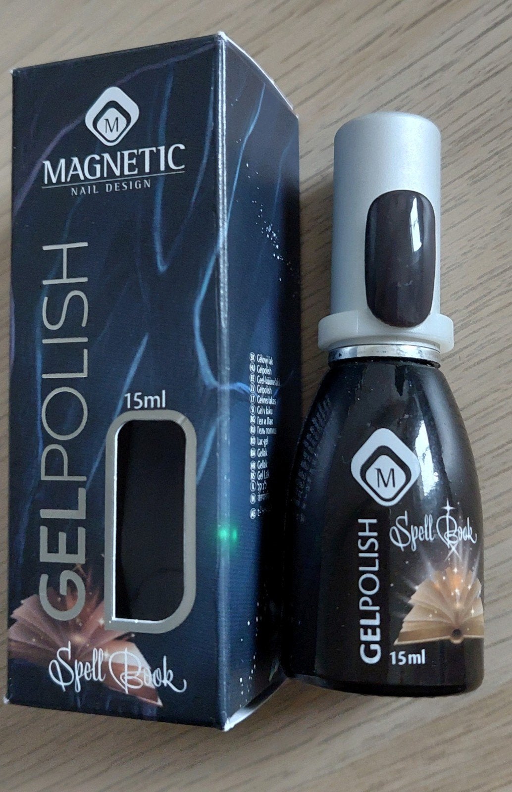 Magnetic gelpolish SpellBook 103529, Bruin, Ophalen of Verzenden, Zo goed als nieuw, Handen en Nagels
