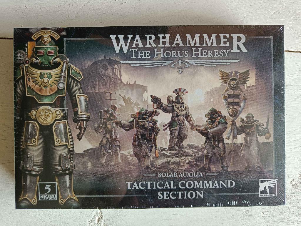 Warhammer Solar Auxilia tactical command section, Ophalen of Verzenden, Nieuw, Warhammer, Figuurtje(s)
