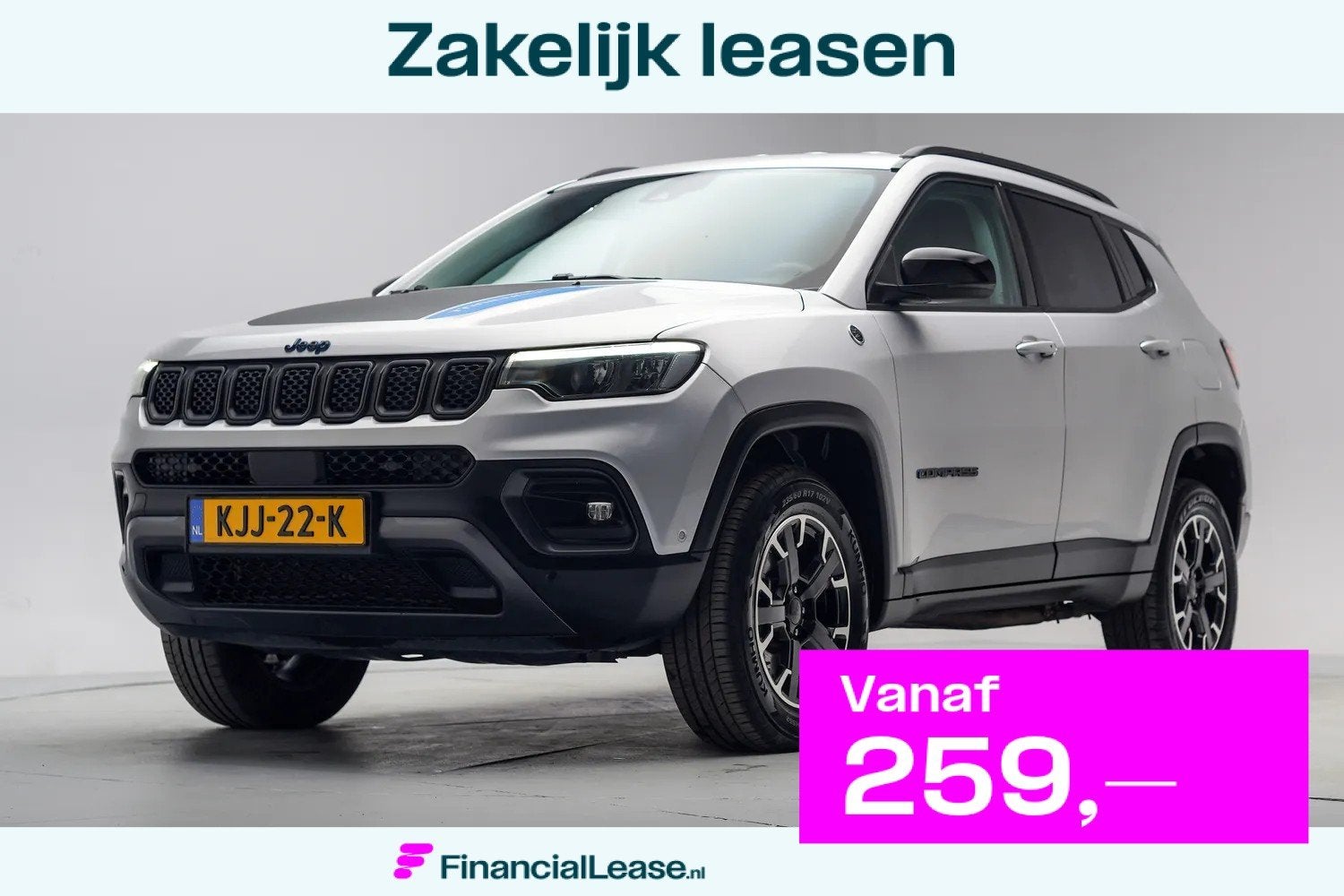 Jeep Compass 4xe 240 Plug-in Hybrid Electric Trailhawk Aut., 4 cilinders, 179 pk, Bedrijf, Hybride Elektrisch/Benzine