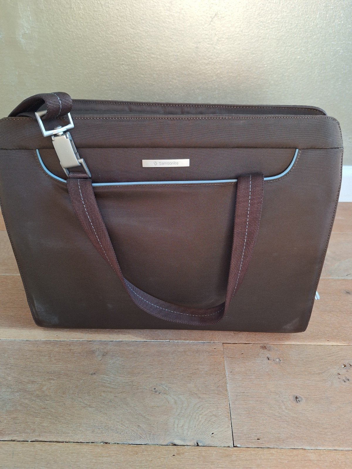 Samsonite werktas voor tablet of kleine laptop, Ophalen of Verzenden, Gebruikt, Bruin, Overige typen