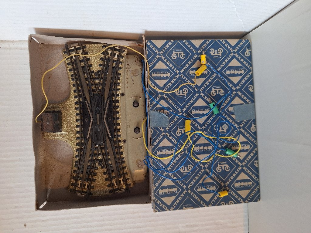 Te koop Oude Märklin wissel., Wisselstroom, Gebruikt, Rails, Ophalen of Verzenden