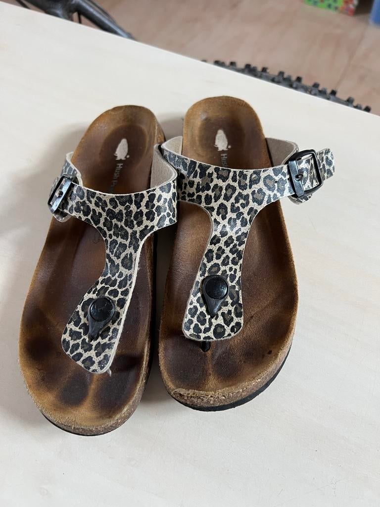 Panterprint slipper mt 37, Kinderen en Baby's, Kinderkleding | Schoenen en Sokken, Gebruikt, Meisje, Overige typen, Ophalen of Verzenden