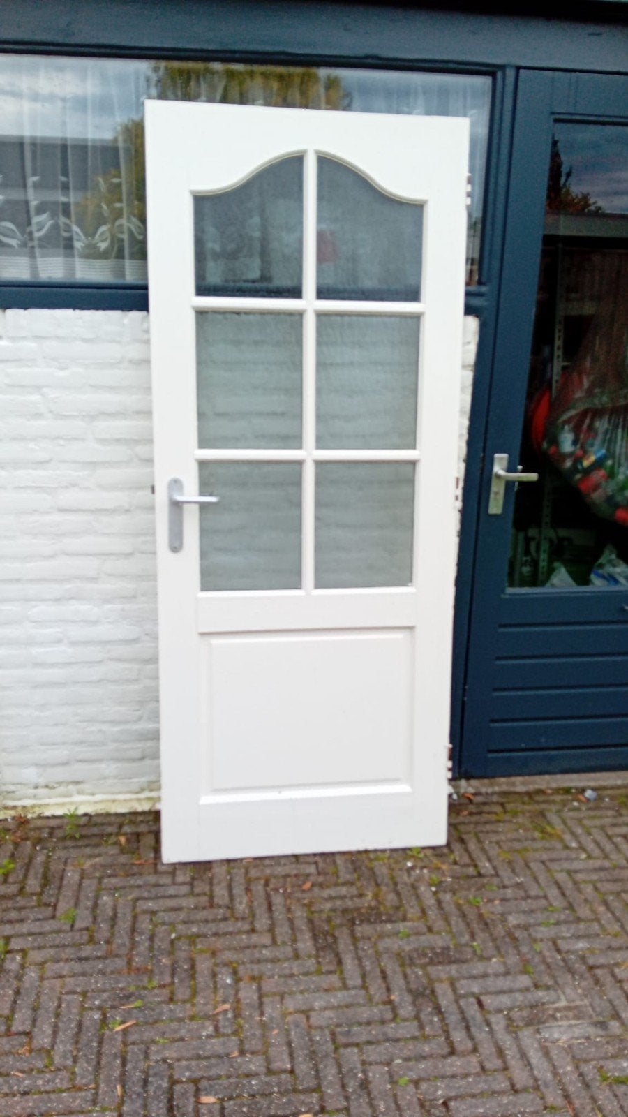 3 Binnendeuren voor renovatieproject of budgetoplossing, Doe-het-zelf en Verbouw, Deuren en Horren, Ophalen, Gebruikt, 80 tot 100 cm