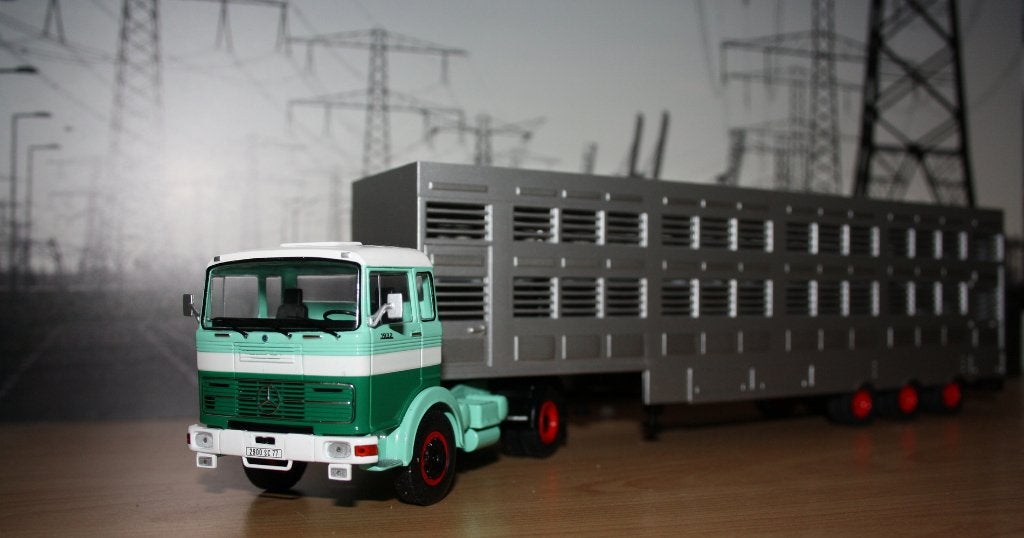 Mercedes LPS 1632 Vee oplegger, Ophalen of Verzenden, Nieuw, Bus of Vrachtwagen, Overige merken
