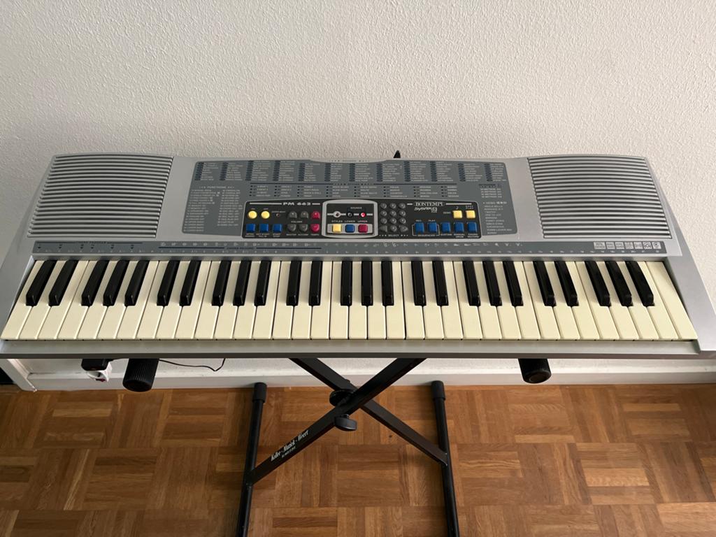 Bontempi PM 662 Keyboard- zonder standaard, Muziek en Instrumenten, Overige merken, Ophalen of Verzenden, Met standaard, 61 toetsen