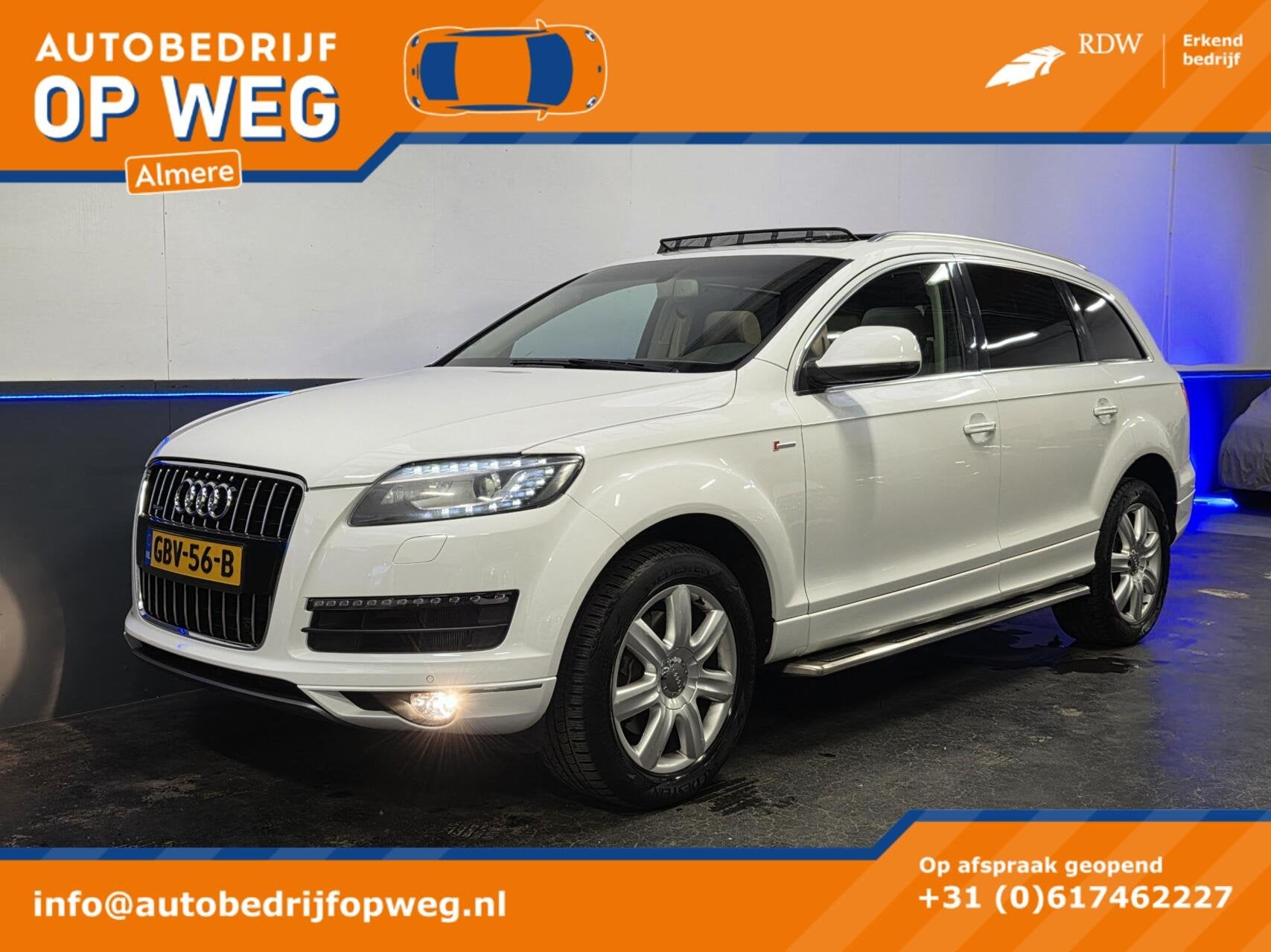 Audi Q7 3.0 TFSI Quattro Pro Line S | 7-Persoons | Panorama, Automaat, Euro 5, Gebruikt, 2995 cc