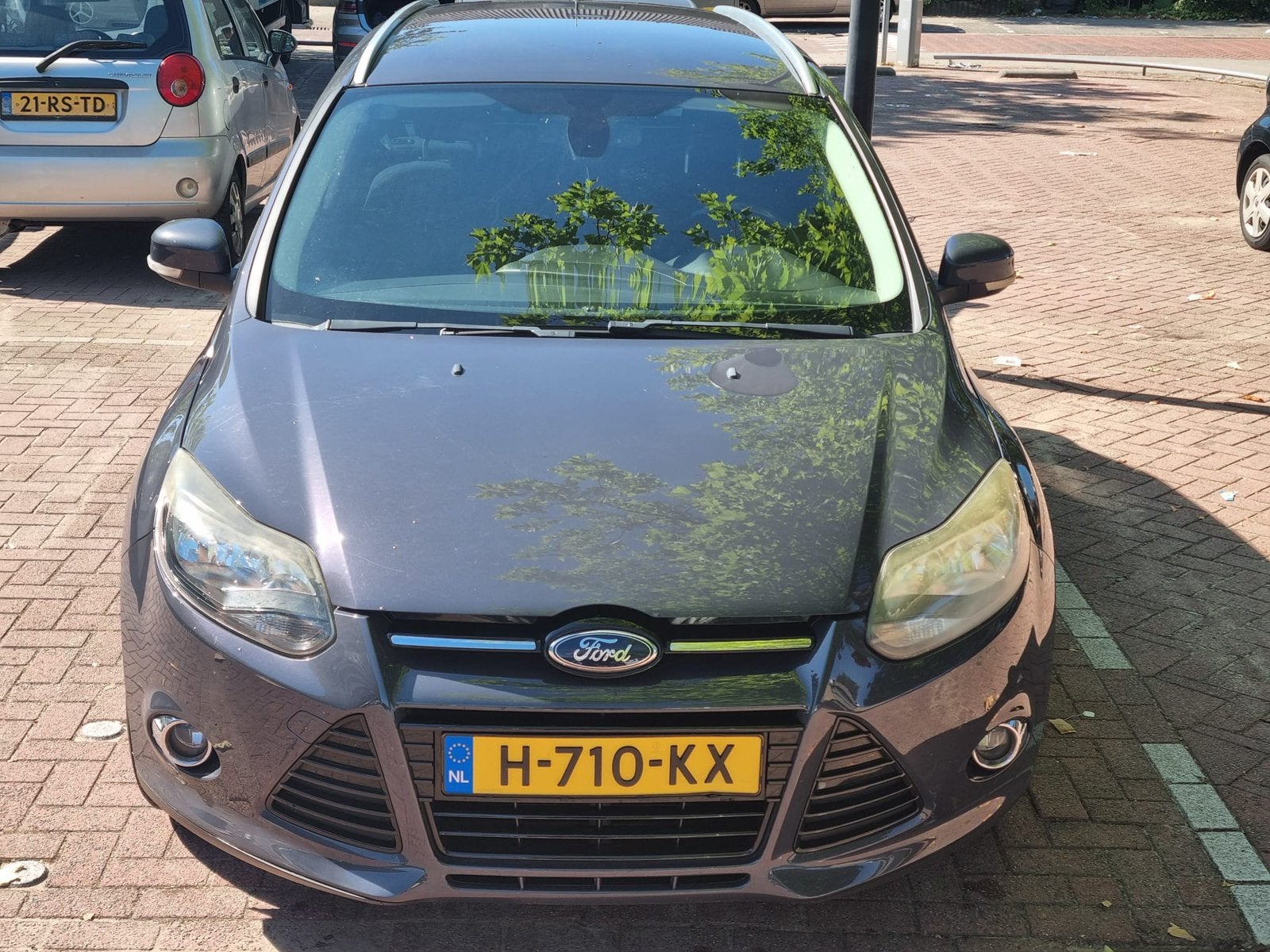 Ford Focus wagon 1.6 Ti-vct 92KW 4-D 2011 Grijs, Auto's, Ford, 1596 cc, 125 pk, 4 cilinders, Handgeschakeld