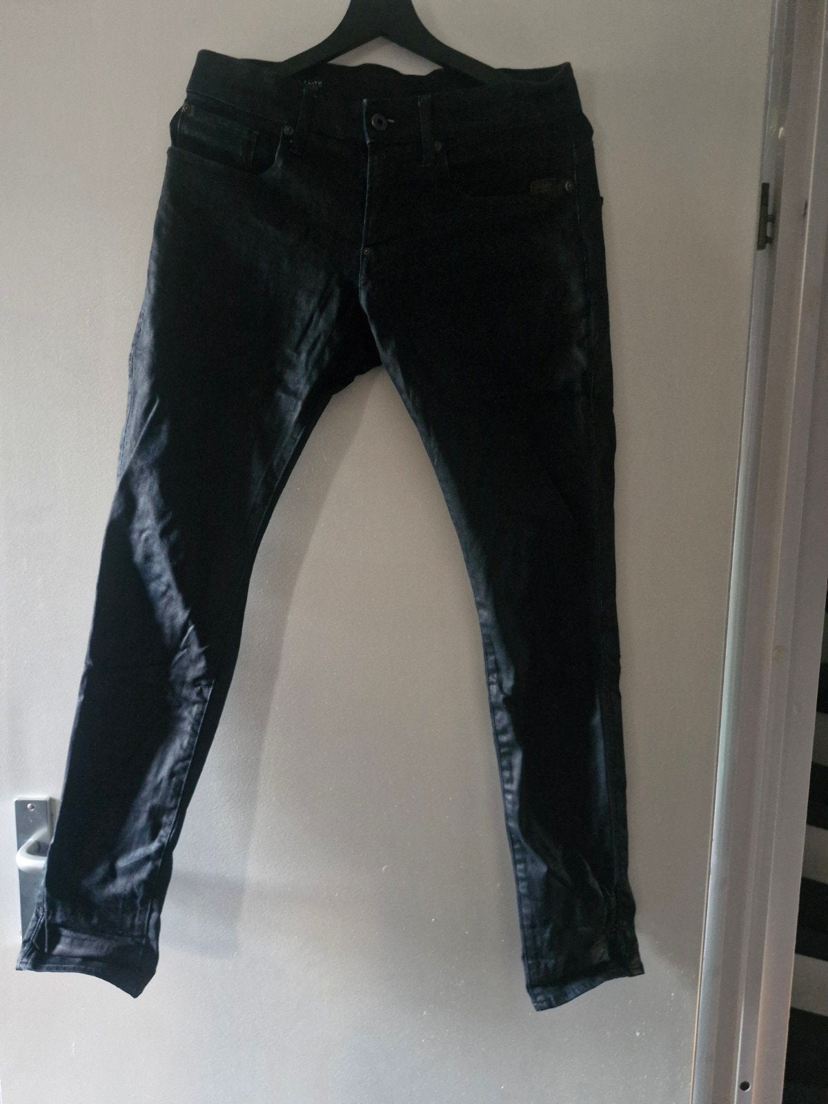 Zwarte nette broek maat 30-32, G-Star Raw, Zwart, Onbekend, W32 (confectie 46) of kleiner