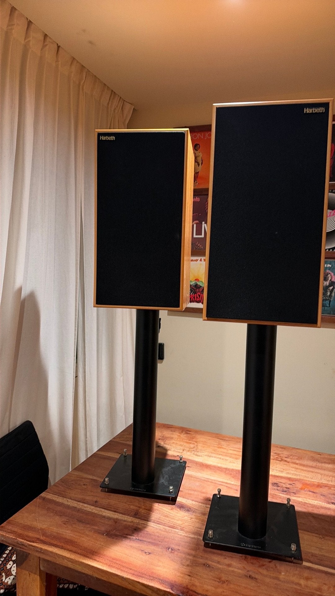Harbeth HL Compact 7ES-3 Boekenplank Luidsprekers, Ophalen, Zo goed als nieuw, Boekenplank luidspreker, Overige merken