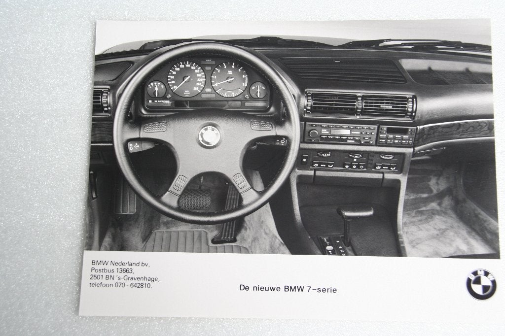 Persfoto BMW 7 serie E23 (1981) (6), Ophalen of Verzenden, Nieuw, BMW