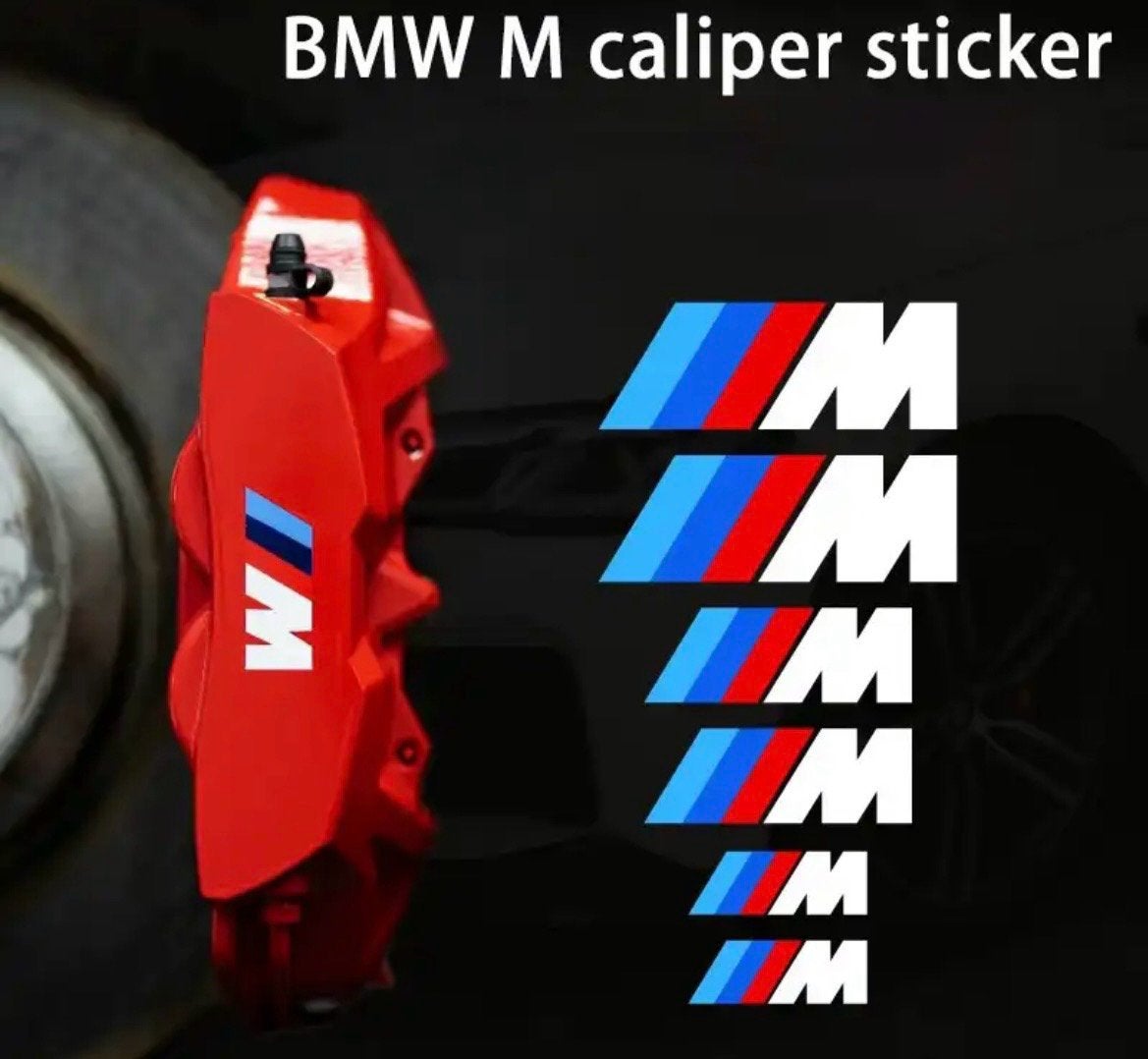 Bmw M remklauw stickers. Wit en Zwart. Nieuw!, Ophalen of Verzenden