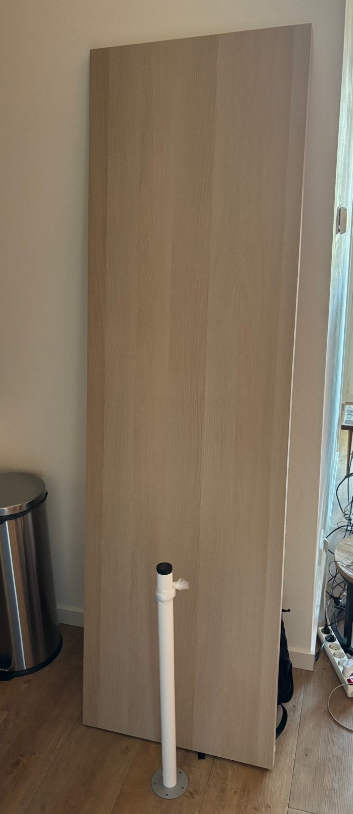 Lagkapten tafelblad 200x60, Ophalen, Zo goed als nieuw, Binnendeur