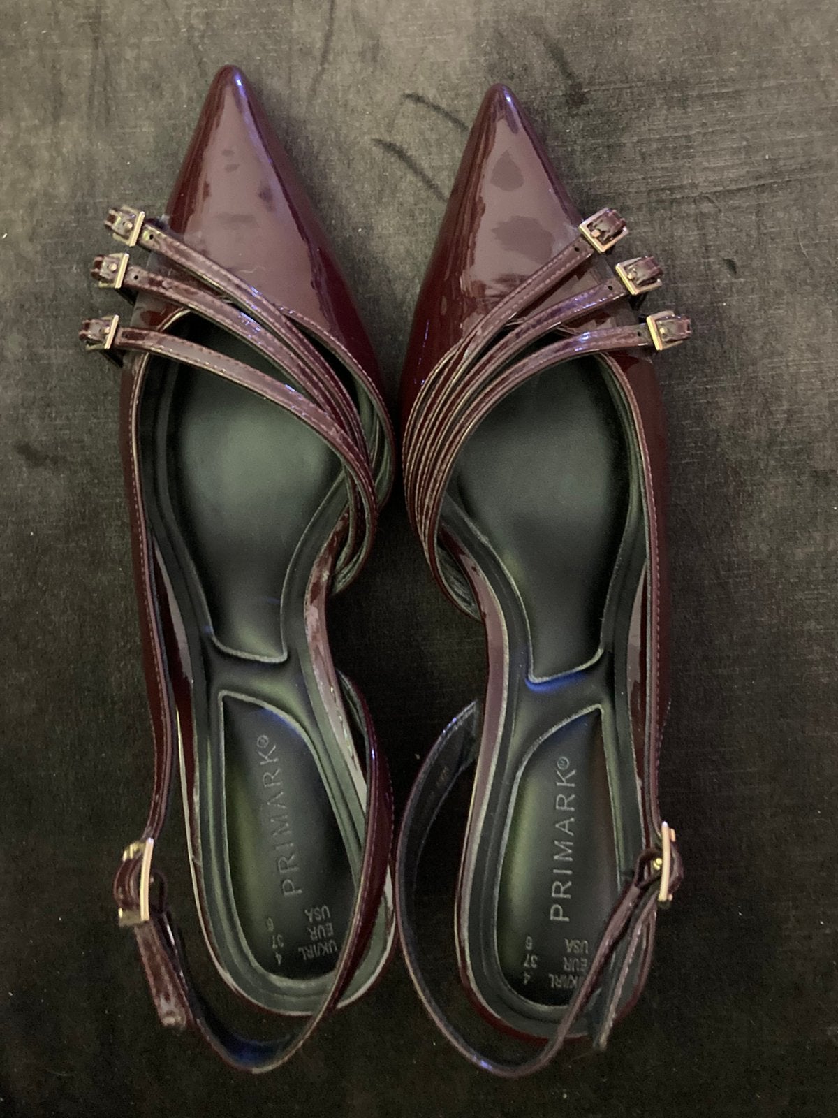 Cute bordeaux rode Pumps! Maat 37, Ophalen, Pumps, Zo goed als nieuw, Rood