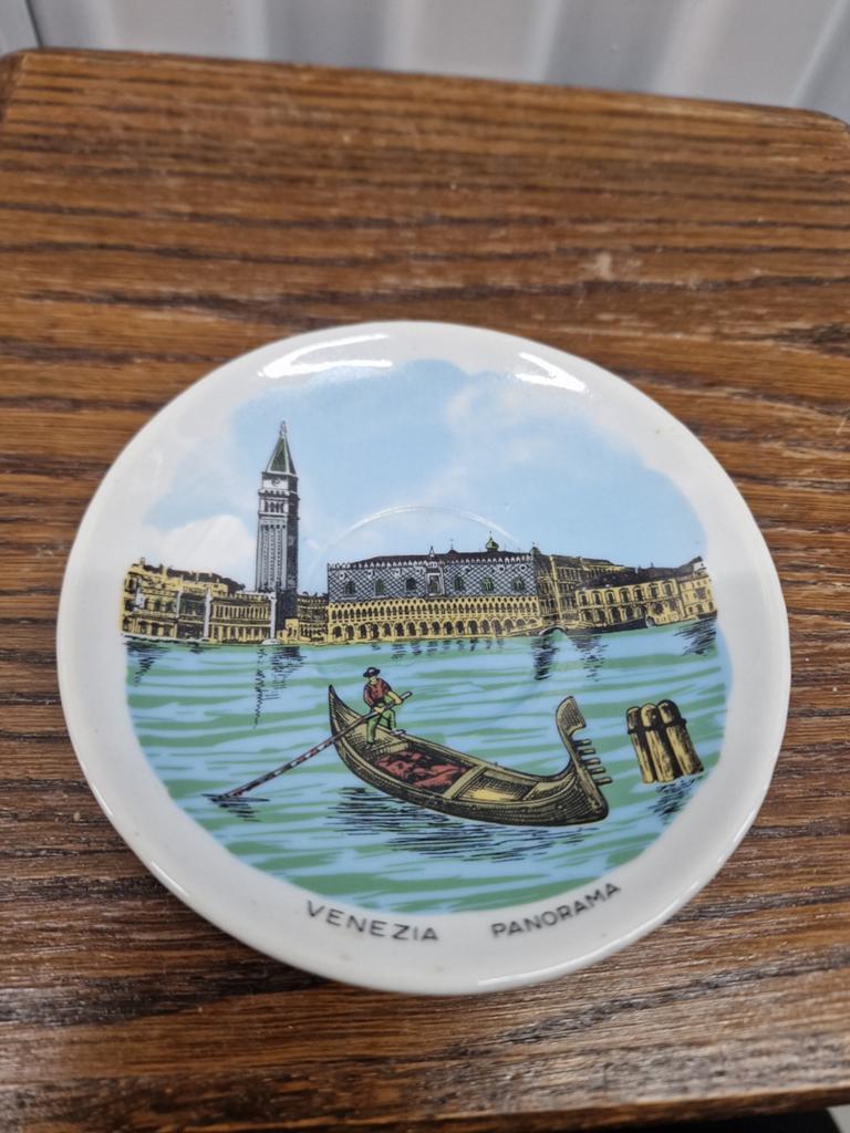 Kleine boord deco decoratie venezia vintage, Antiek en Kunst, Ophalen of Verzenden