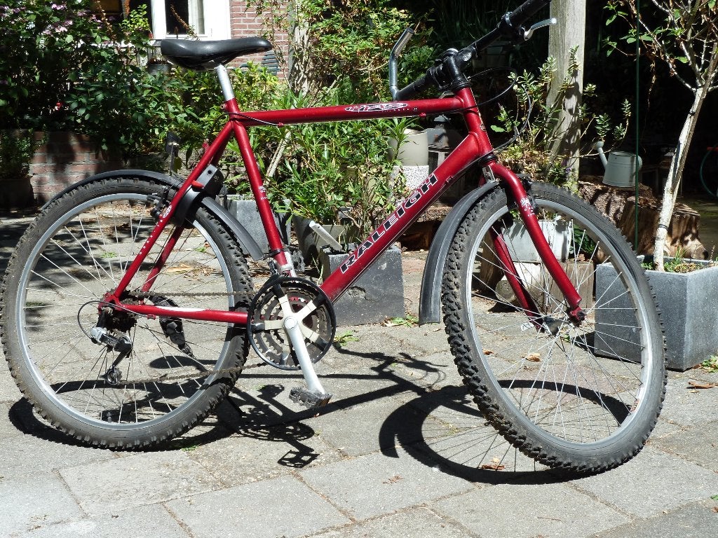 Mountainbike Raleigh Ogre 18, Gebruikt, Geen vering, Ophalen, Overige merken